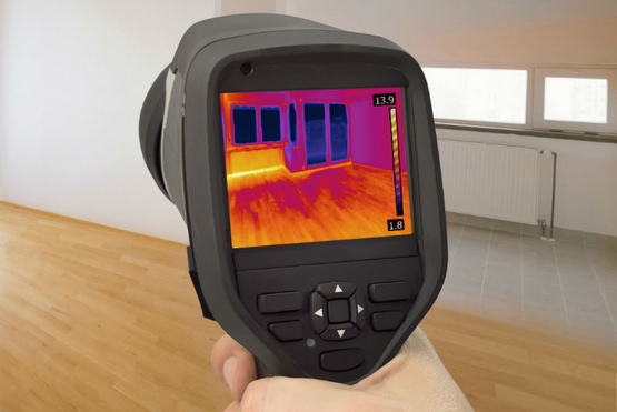 Detección de fugas de agua con cámara termografíca / termovisión en Pliego