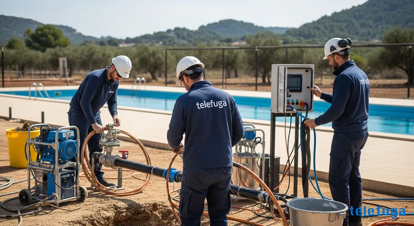 Rehabilitación de tuberías con resina en Cieza, Murcia